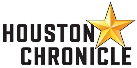 Black and gold Houston Chronicle logo